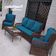  16 أطقم رتان وكراسي مطاعم