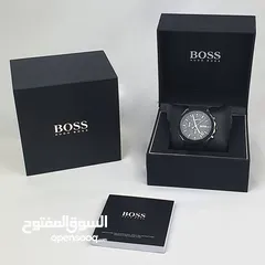  4 Brand New Hugo Boss 44mm Black Chrono Watch