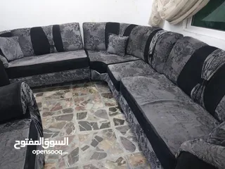  2 كنب كورنر مع بفه للبيع ام نواره