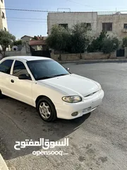  3 هيونداي اكسنت 97 قصة الدب هاتشباك بحالة ممتازة