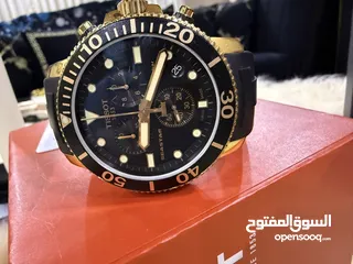  5 ساعة رجالي TISSOT تيسو seastar بحالة ممتازة