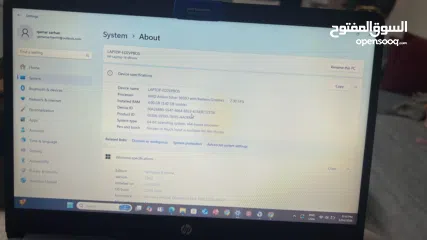  1 لابتوب مع مواصفاته في صورة ثانية