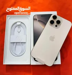  3 16 برو ماكس تيتانيوم صحراوي ذاكره 256 بطاريه 100 نظافة 100 شرق اوسط عربي عدد دورات شحن ( 1 )