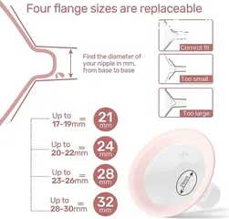  12 شفاط حليب كهربائي مزدوج بدرجة مستشفى NCVI Double Electric Breast Pump (Hospital-Grade Strength)