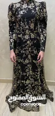  7 فستان طويل محجبات سهره/ أعراس/ خطبه
