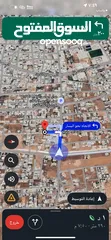  5 ارض للبيع 1500 متر من المالك على شارعين