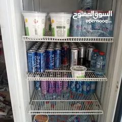  2 ثلاجه عصير وببسي واجها زجاج للعرض سوبر ماركت