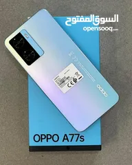  3 مستعمل ايام oppo A77s رام 16 جيجا 128 أغراضة والكرتونه الأصلية متوفر توصيل