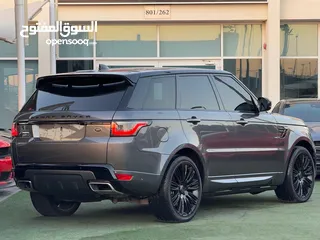  13 RANGE ROVER SPORT GCC 2018 V8 supercharger  Original paint  zero accidents Full option