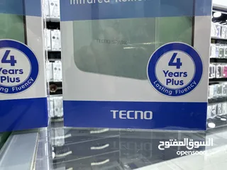  4 Tecno spark 30c  ‎سعة التخزين الداخلية (128GB) 12 GB RAM