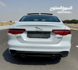  5 جاكور XE S موديل 2020 فل  اوبشن  اربعة سلندر 2.0L