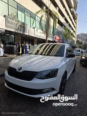  9 سكودا فابيا اوتومات بنزين ماتور 1200 تيربو ترخيص 2017