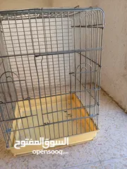  3 قفص ببغاء حجم كبير السعر 17دينار  اردني قابل للتفاوض بشيء بسيط للتواصل