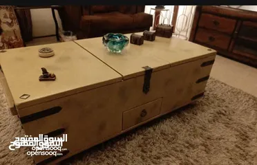  2 طاولة وسط و ملحقين