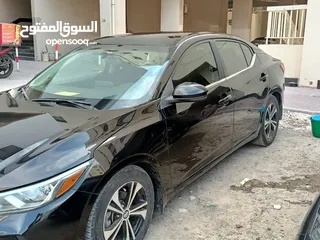  8 نيسان سينترا SV 2020 وارد امريكي 1.8 cc صبغ وكالة  نظيفة جدا رادار وتنبيه حوادث شاشة كميرا