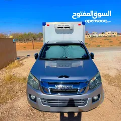  2 ISUZU  بيك اب ايسوزو 2015 + ثلاجة تبريد