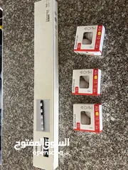  4 رفوف . براويز .. اضاءة/ايكيا .. ستاند تعليق