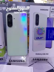  2 جهاز اخو الجديد 128g 16ram Samsung A36 5G مع بكج هدايا