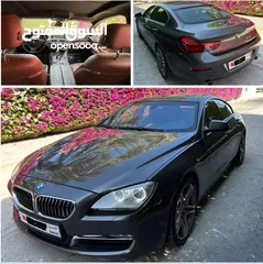  8 BMW 640i Gran Coupe 2014 3.0 Turbocharged