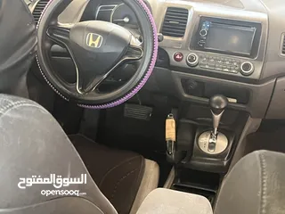 20 هوندا سيفيك 2008 بحاله الوكاله مخزنه