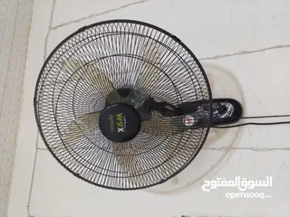  2 مروحتين حائط عدد 2