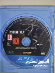  9 ريزدنت ايفل 4 ريميك للبيع بحالة وكالة Resident Evil 4 Remake in brand new condition