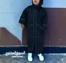  3 فروة شتوية للأطفال بقبعة مدمجة