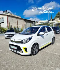  1 كيا بيكانتو 2018 GT فل فتحه سقف