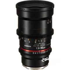  1 Rokinon 35mm T1.5 Lens for Sony