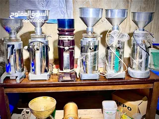  5 مطاحن قهوة ،ماكنات زكي نصر ،حلبي ،عاليه ،النحاس ،الأندلس، بوغص تب نظافه