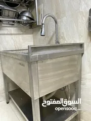  1 مجلى ستانلس ستيل بنص السعر