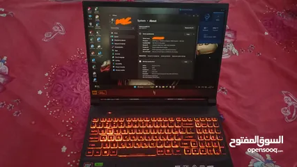  9 لابتوب Acer Nitro V 16, GeForce RTX 4060 8GB, (مع ملحقات)