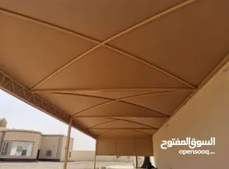  9 حداد ولحام في الرياض مظلات وسواتر وهناجر