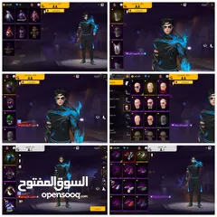  4 حساب لعبه فري فاير للبيع