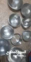  5 جاطات ستالنس مستعمل نظيف احجام مختلفة