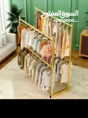  2 منظم ملابس قائم بذاته مزدوج الطبقات – تصميم عملي وفخم