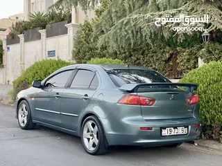  8 Mitsubishi Lanser model 2009  ميتسوبيشي لانسر EX بحالة جدا ممتازة محولة 2017للبيع