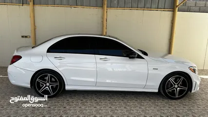  4 مرسيدس c450 amg اصل بدون حادث تشليع استخدام شخصي