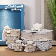  5 تشكيلة سلال القش ولقماش اشي بجنن ومتكتك