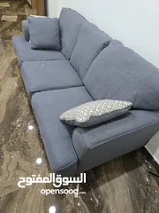  2 كنبه مترين بحالة ممتازه من ايكيا