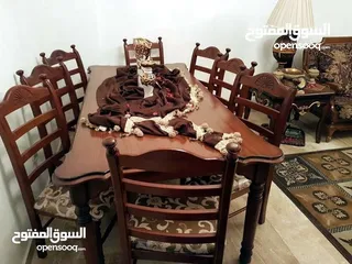  3 طاولة سفرة 8كراسي