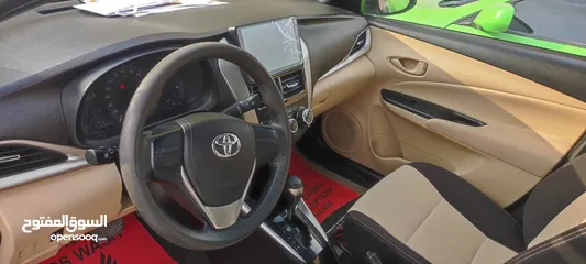  3 Toyota Yaris 2019 GCC low millage