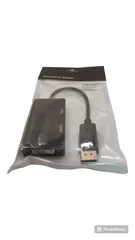  3 وصله 3 في 1 Dp - HDMI - VGA - DVI DP-HDMI-VGA-DVI 3 in 1Adapter