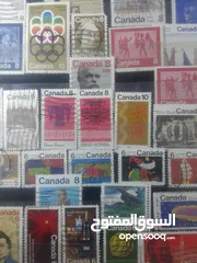  7 البوم طوابع بريد كندية متخصص بالاصدارات الكندية
