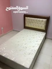  1 سرير خشب (120x200)