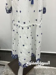  5 فستان شبه جديد مقاسه من ميديوم ل  لارج  سعرو 10