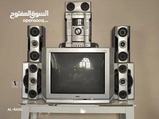  1 for sell sony DVD Home theater with onida Tv