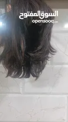  11 وصلات شعر طبيعي 100%مكفول