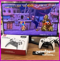  22 وفرنالك جهاز GAME STICK أحدث إصدار، الشبيه بالبلايستيشن 5 مع 15000 خمس عشرة الاف لعبة