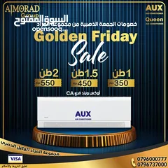  1 مكيف اوكس 1.5 طن  CA موديل 2025 A+++ بأقل سعر بالمملكه شامل توصيل تركيب فقط